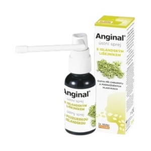 Anginal, spray cu lichen de Islanda, 30 ml, Dr. Müller Pharma