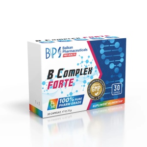 B-Complex Forte, 30 capsule, Balkan Pharmaceuticals