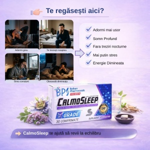 CalmoSleep, 30 comp., Balkan Pharmaceuticals - Img 3