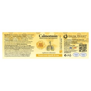 Calmotusin Sirop cu Miere, 100 ml, Dacia Plant - Img 3