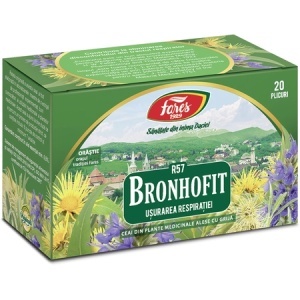 Ceai Bronhofit, R57, 20 plicuri, Fares
