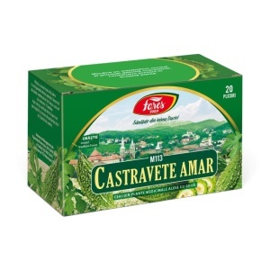 Ceai Castravete amar M113, contribuie la menținerea glicemiei în limite normale, susține metabolismul glucidelor, 20 plicuri, Fares