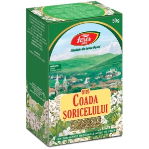 Ceai Coada Șoricelului iarbă D 115, 50 g, Fares