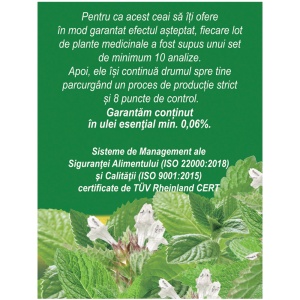 Ceai de Roiniță N 145, 20 plicuri, Fares - Img 3