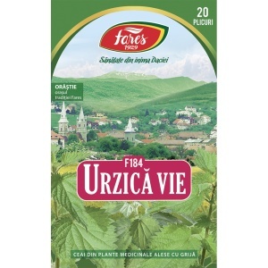 Ceai de Urzică vie F184, 20 plicuri, Fares - Img 2