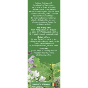 Ceai Digestiv D65, contribuie la reducerea balonării și disconfortului abdominal, susține digestia, 50 g, Fares - Img 2