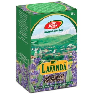 Ceai Lavandă flori N 151, 50 g, Fares