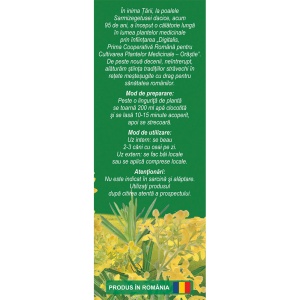 Ceai Sânziene iarbă U 91, 50 g, Fares - Img 2