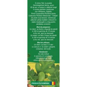 Ceai Stejar scoarță D 140, 50 g, Fares - Img 3