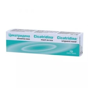 Cicatridina, unguent nazal cu acid hialuronic pentru hidratarea și îngrijirea mucoasei nazale, 15 g, Farma-Derma Italia
