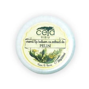 Cremă tip balsam cu extract de pelin, 20 g, Ceta Sibiu