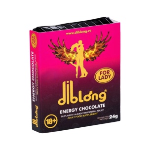 Energy Chocolate for Lady, 24 g, DIBLONG - Img 7