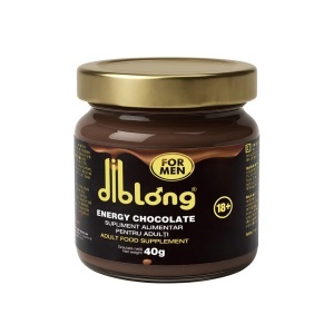 Energy Chocolate For Men ciocolată tartinabilă, 40 g, DIBLONG