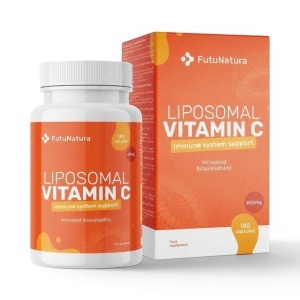 FutuNatura, Liposomal Vitamin C - Vitamina C lipozomală, 180 capsule