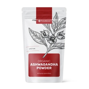 FutuNatura, Organic Ashwagandha Powder - pulbere, 250 g