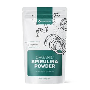 FutuNatura, Organic Spirulină Powder - pulbere spirulină, 250 g