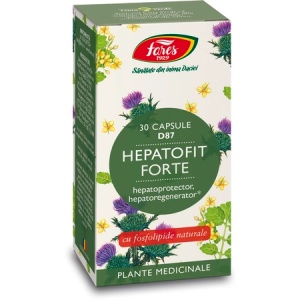 Hepatofit Forte D87, 30 capsule, Fares