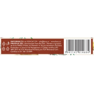 Laxativ antispastic D158, capsule care ajută la reducerea constipației, reglarea tranzitului intestinal și calmarea crampelor abdominale, 20 capsule, Fares - Img 6