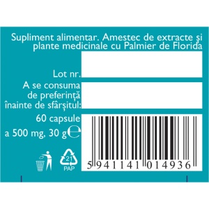 Prostata, G80, 60 capsule, Fares - Img 5