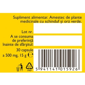 Protecție gastrică D47, 30 capsule, Fares - Img 4