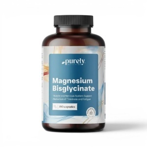 Purely Nutrition, Magnesium Bisglycinate - bisglicinat de magneziu, 180 capsule