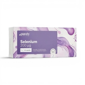 Purely Nutrition, Selenium 200 mg - seleniu 200 mg, 60 capsule