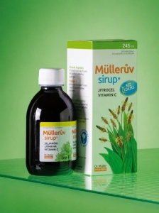 Sirop cu plante și Vitamina C, fără zahăr, 245 ml, Dr. Müller Pharma - Img 2