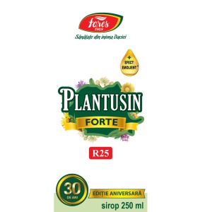 Sirop Plantusin Forte, R25, 250 ml, Fares - Img 2