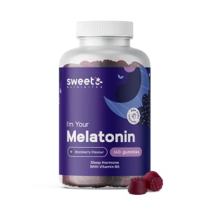 Sweet Nutribites, Melatonin - jeleuri cu melatonină, 140 jeleuri