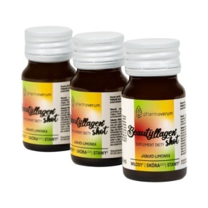 Beautyllagen® Shot, cu Colagen Hidrolizat 5.000 mg, Acid Hialuronic și OptiMSM®, susține fermitatea pielii, părul și unghiile, 15 x 30 ml, Pharmaverum - Img 6