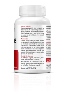 Berberină 500 mg, extract standardizat 98%, ajută la menținerea glicemiei în limite normale, susține metabolismul glucidelor și grăsimilor, 60 capsule, Zenyth - Img 2