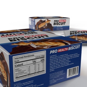 Biscuite proteic cu 20% proteină, pentru completarea aportului de proteine și fibre, 40 g, Balkan Pharmaceuticals - Img 4