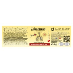 Calmotusin Junior cu Gust de Cireșe, 100 ml, Dacia Plant - Img 3