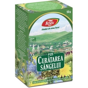 Ceai curățarea sângelui, P125, 50 g, Fares