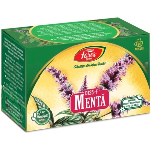 Ceai de Mentă D 125, 20 plicuri, Fares