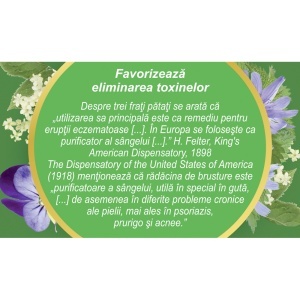 Ceai Detoxifiant Purificarea Organismului P115, 50 g, Fares - Img 4