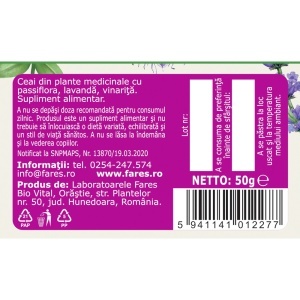 Ceai Distonoplant, N133, 50 g, Fares - Img 5
