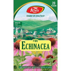 Ceai Echinacea F 185, 20 plicuri, Fares - Img 2