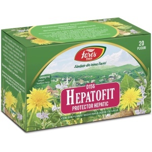 Ceai Hepatofit D156, 20 plicuri, Fares