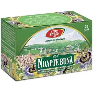 Ceai Noapte Bună N158, 20 plicuri, Fares - Img 1