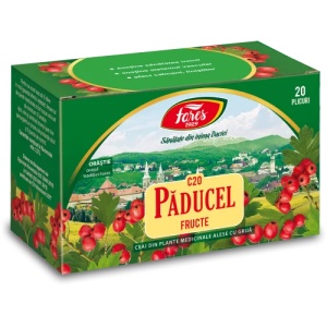 Ceai Păducel fructe, C20, 20 plicuri, Fares