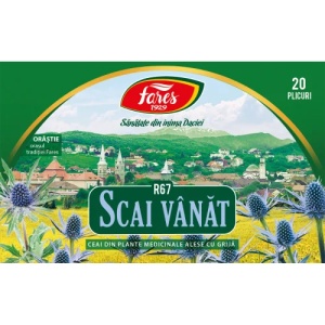 Ceai Scai vânăt, R67, 20 plicuri, Fares - Img 2