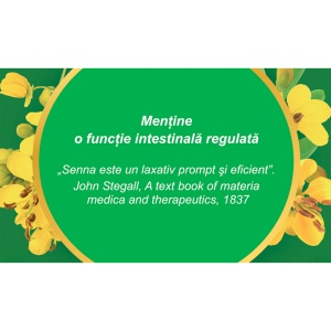 Ceai Senna frunze D 131, 50 g, Fares - Img 4