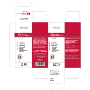 DermoTis Atletis cremă, 50 ml, Tis Farmaceutic - Img 3