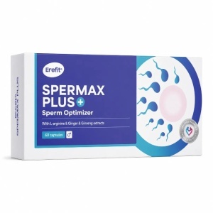 Erefit, SpermaX Plus - sprijin pentru fertilitatea masculină, 60 capsule
