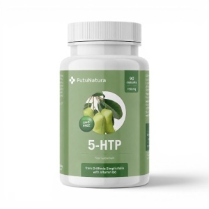 FutuNatura, 5-HTP 150 mg,supliment alimentar destinat susținerii sistemului nervos, 90 capsule