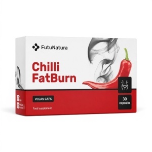 FutuNatura, Chilli Fat Burn - capsule pentru susținerea pierderii în greutate, 30 capsule