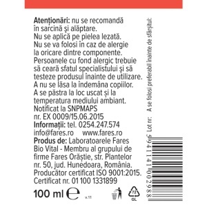 Hapciu sudorific loțiune, R6, 100 ml, Fares - Img 3