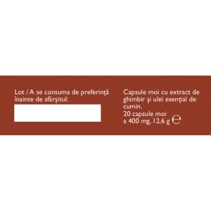 Laxativ antispastic D158, capsule care ajută la reducerea constipației, reglarea tranzitului intestinal și calmarea crampelor abdominale, 20 capsule, Fares - Img 3