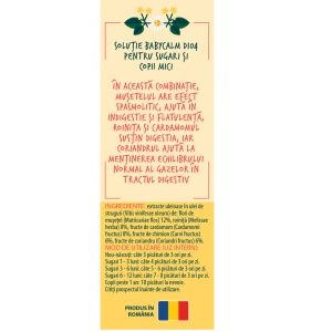 Mami și bebe Babycalm soluție, D104, 30 ml, Fares - Img 2